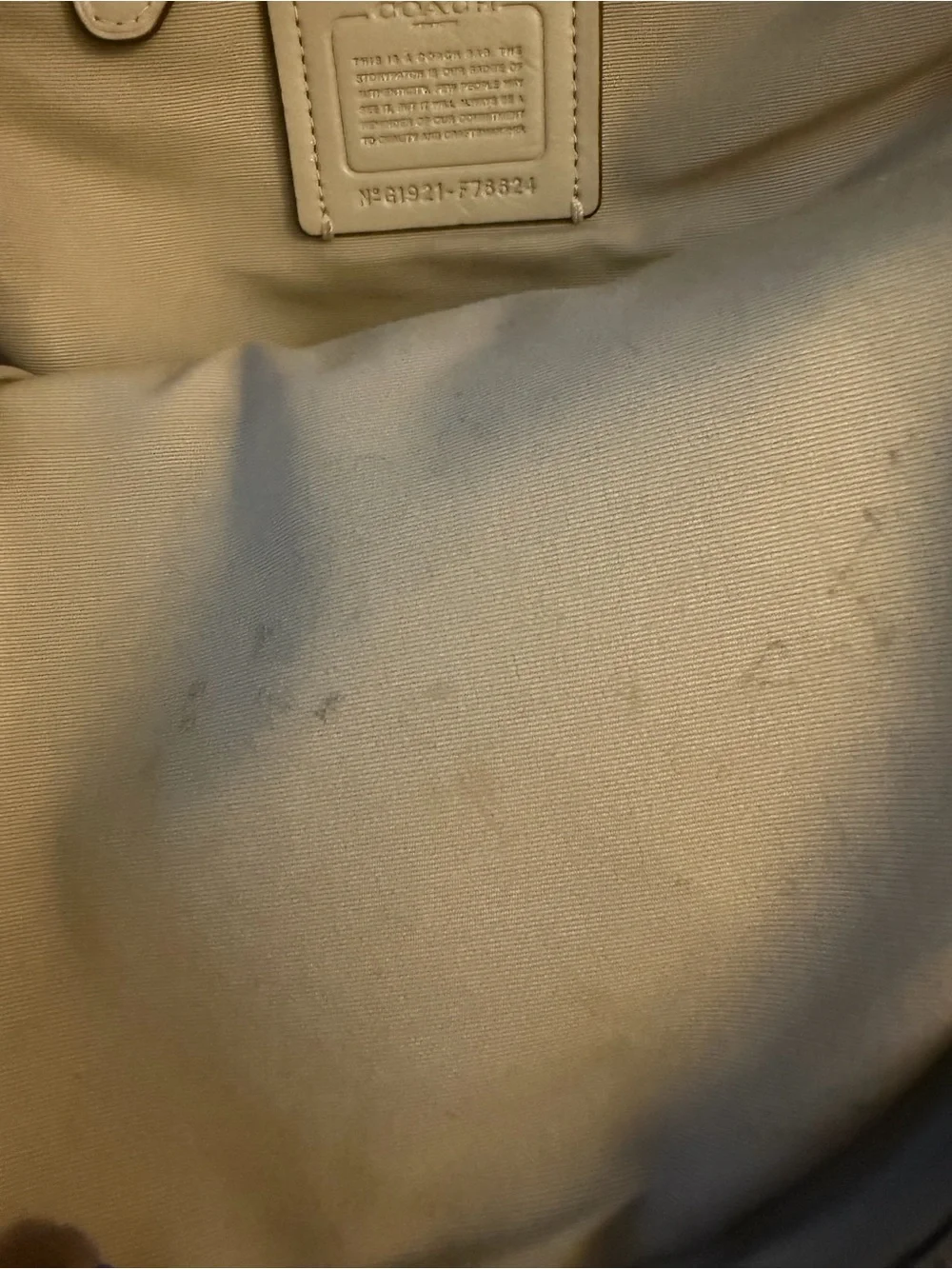 Coach Jordyn Leather Backpack